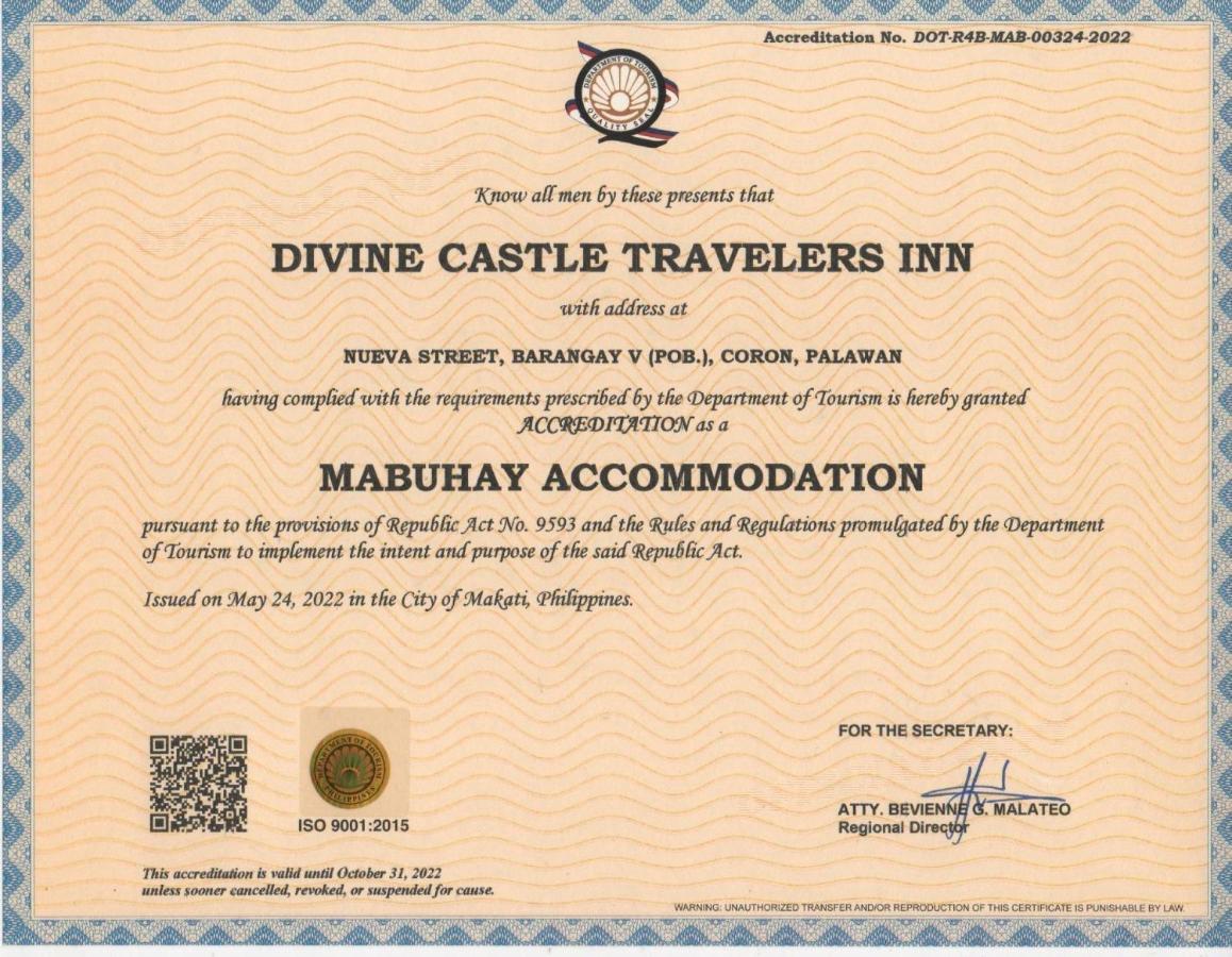 Divine Castle Travelers Inn Корон Екстер'єр фото
